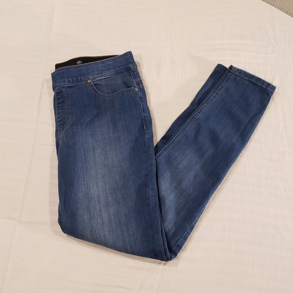One 5 One Elastic Waist Blue Jeans 